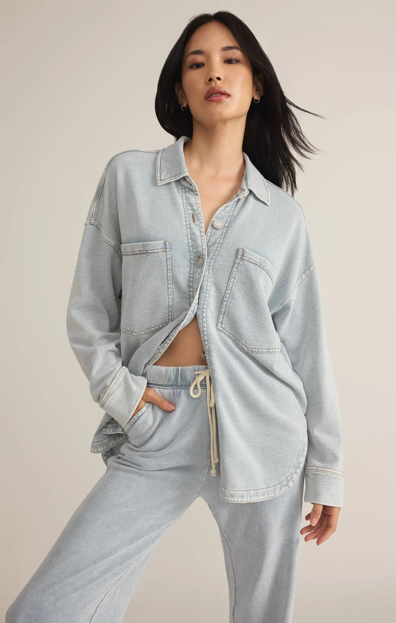 All Day Knit Denim Jacket