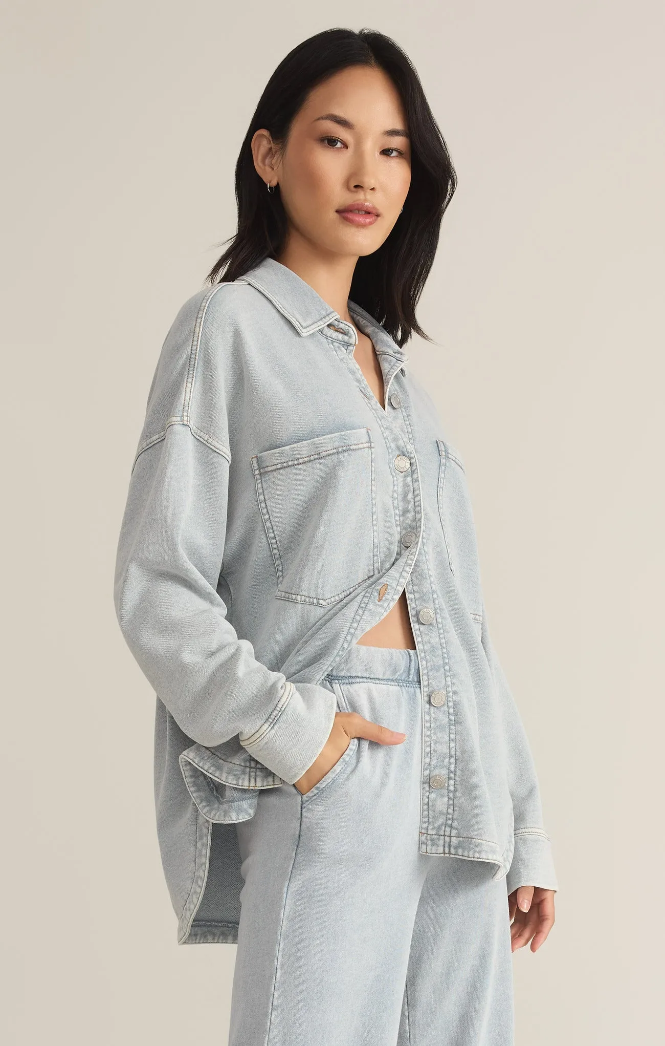 All Day Knit Denim Jacket