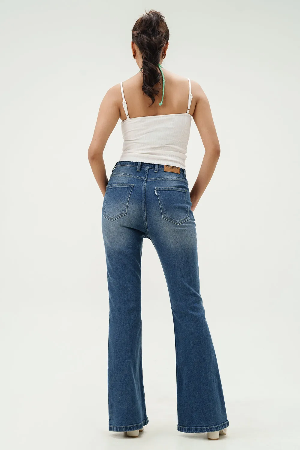 Azure Sky Bootcut Jeans