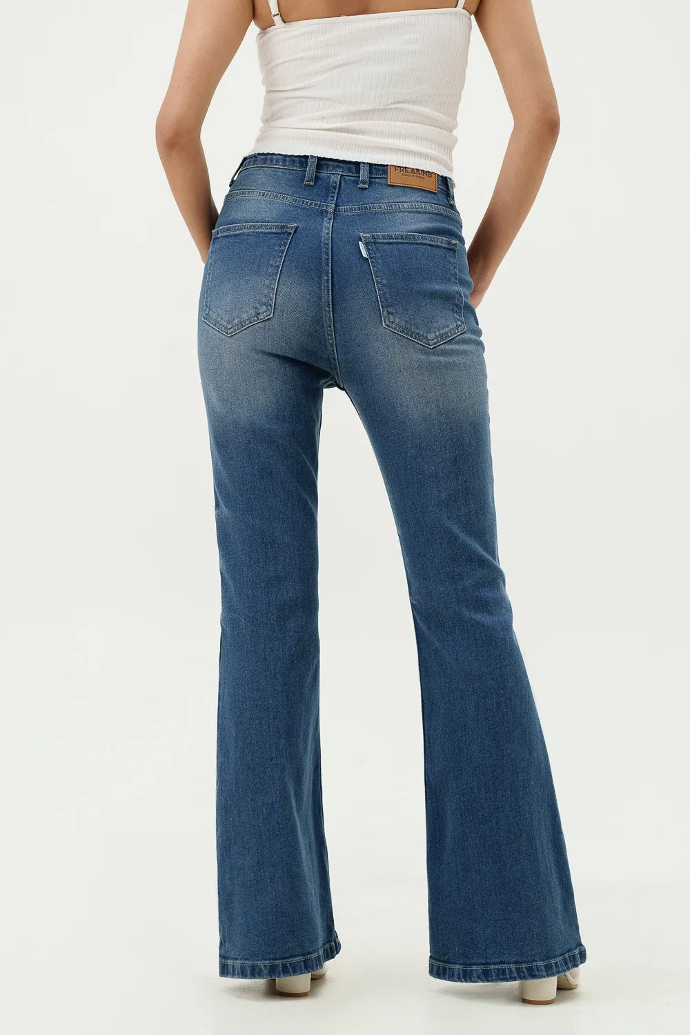 Azure Sky Bootcut Jeans