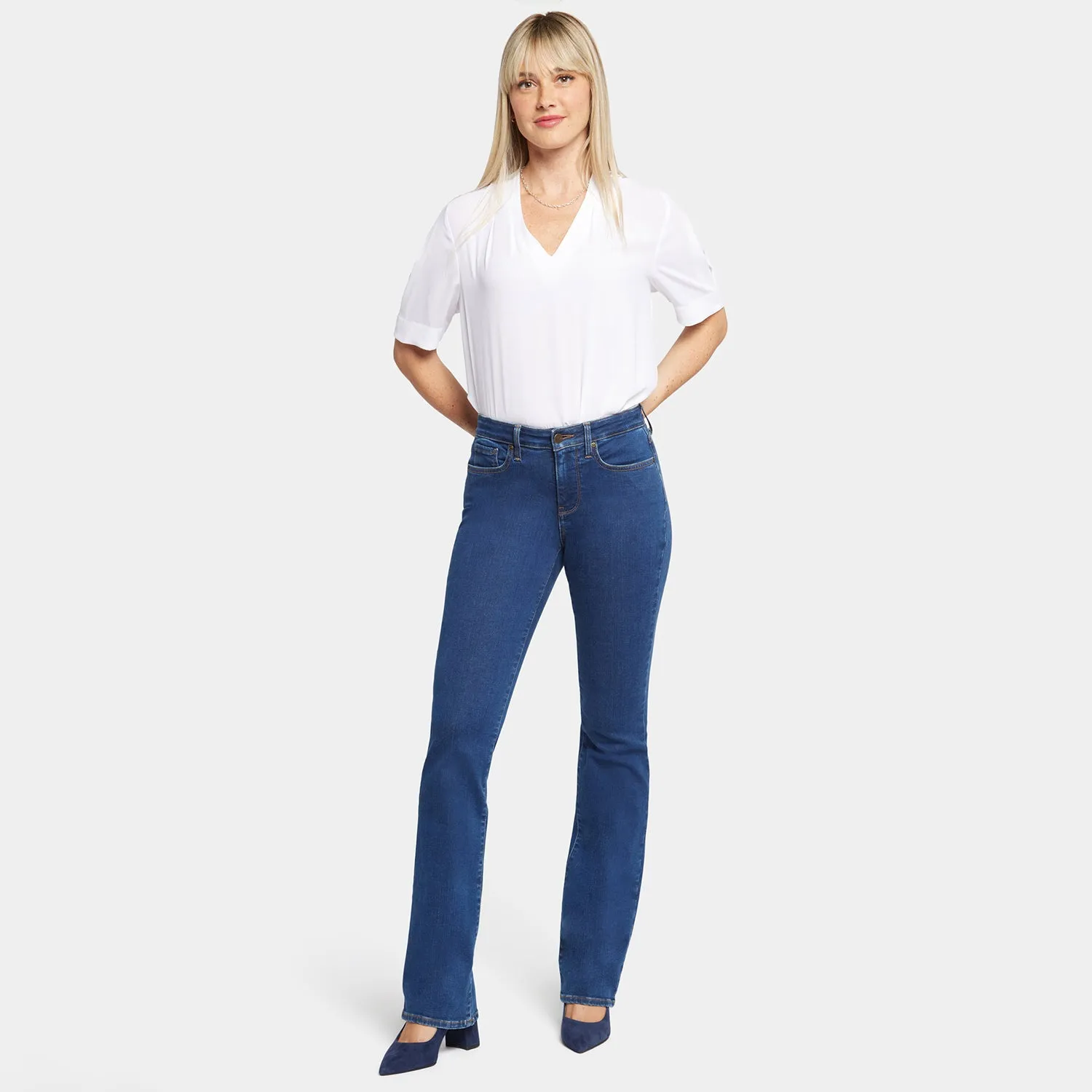 Barbara Bootcut Jeans In Petite - Quinn