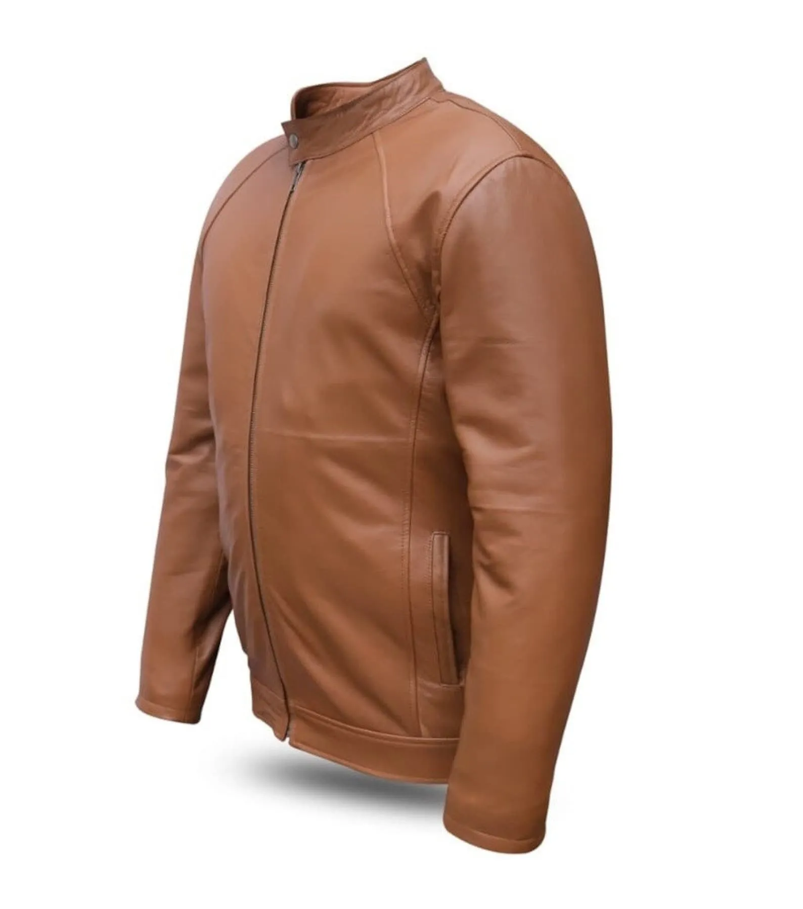 brown leather jackets for men