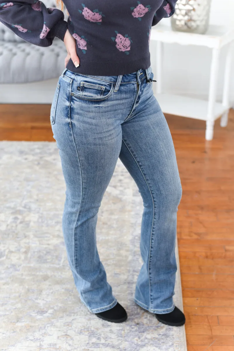 Dawn Mid-Rise Bootcut Judy Blue Jeans