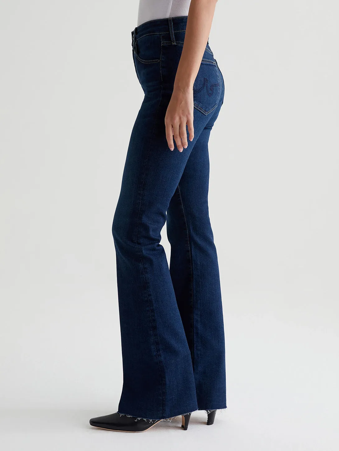 Farrah High Rise Bootcut Jean - Kindling