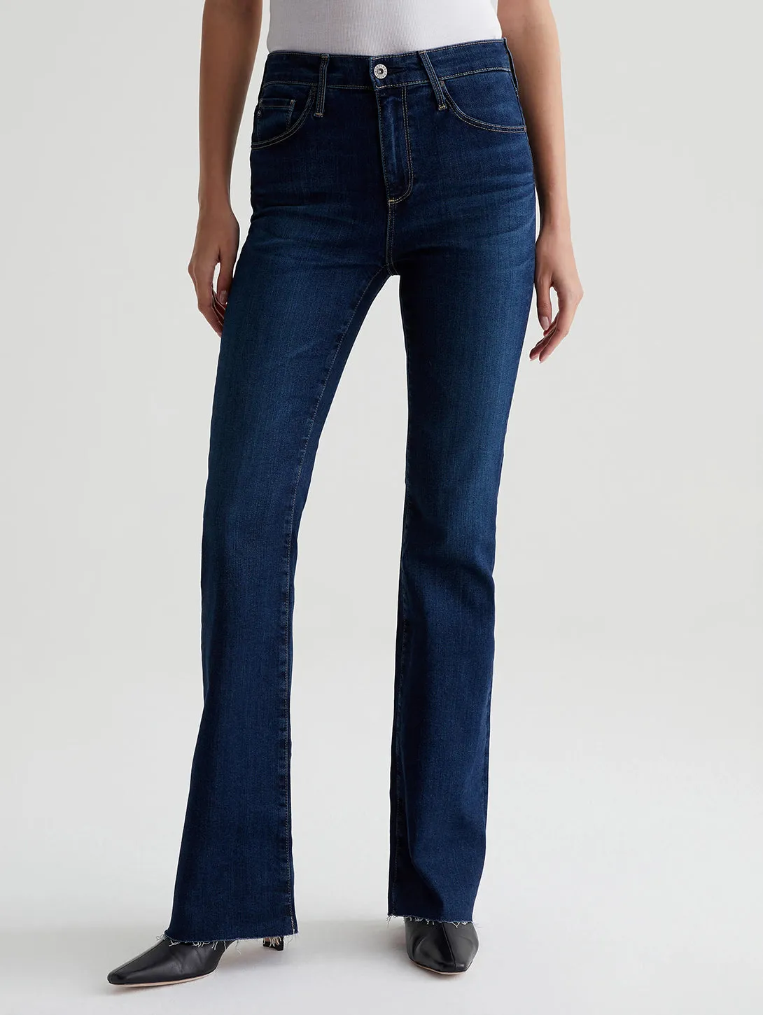 Farrah High Rise Bootcut Jean - Kindling