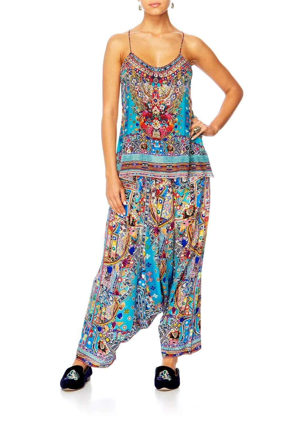 HAREM PANTS CANVAS OF COLOUR