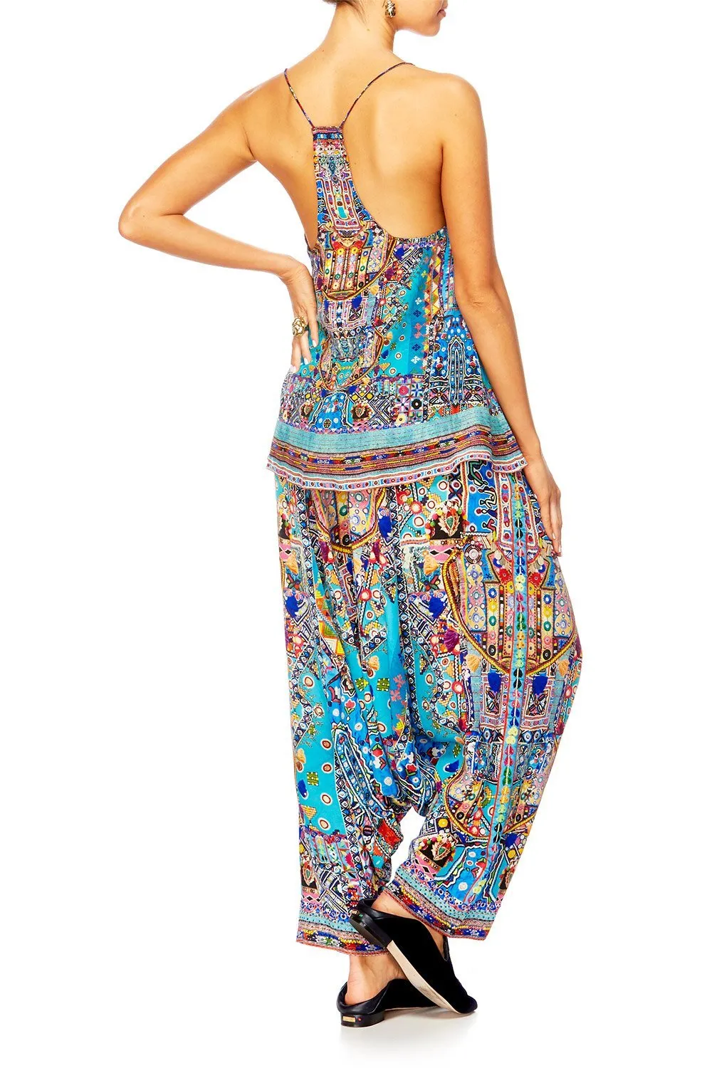 HAREM PANTS CANVAS OF COLOUR