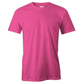 Hot Pink Crew Neck T-Shirt