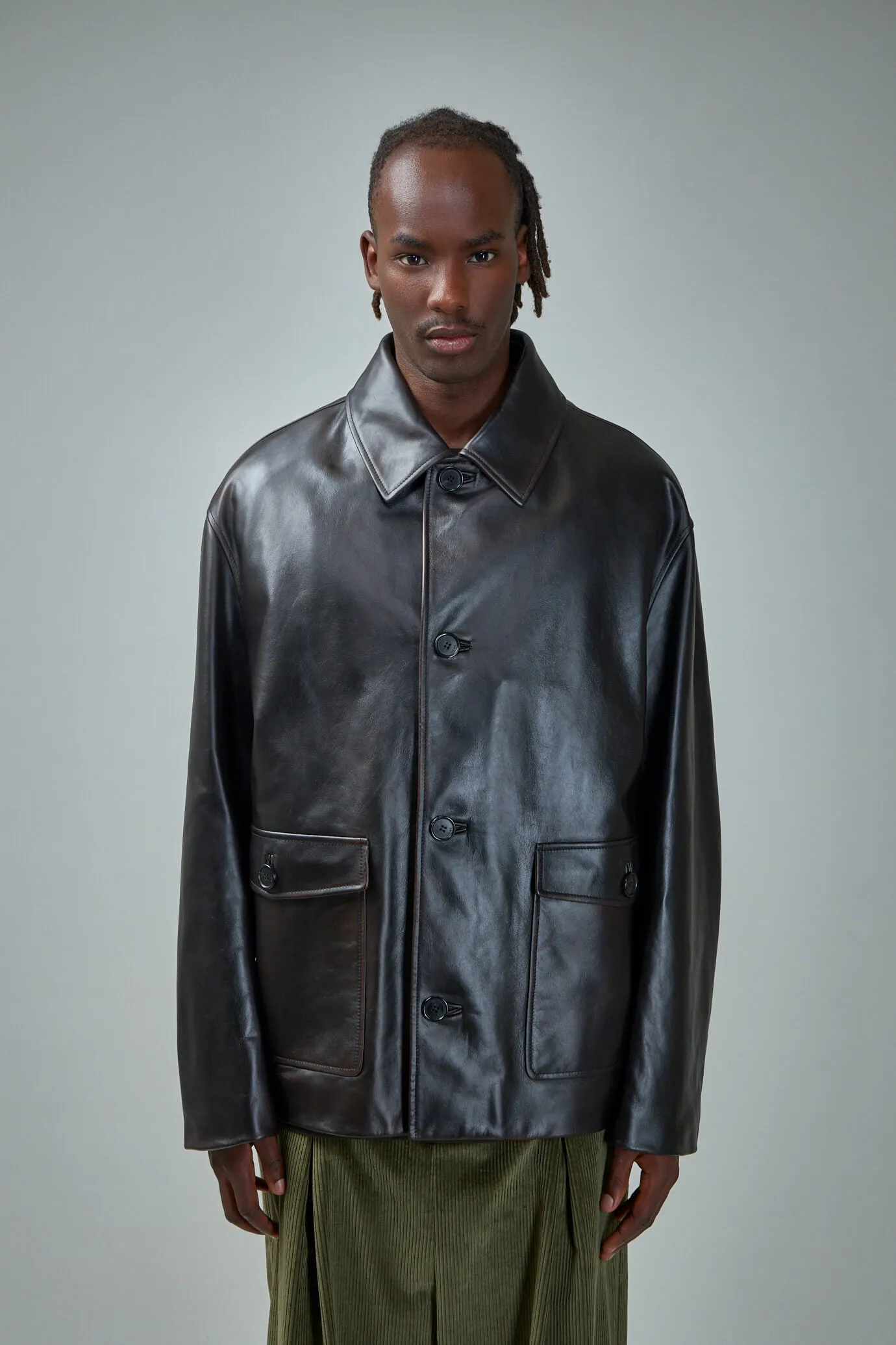 Jacket in Nappa Calfskin