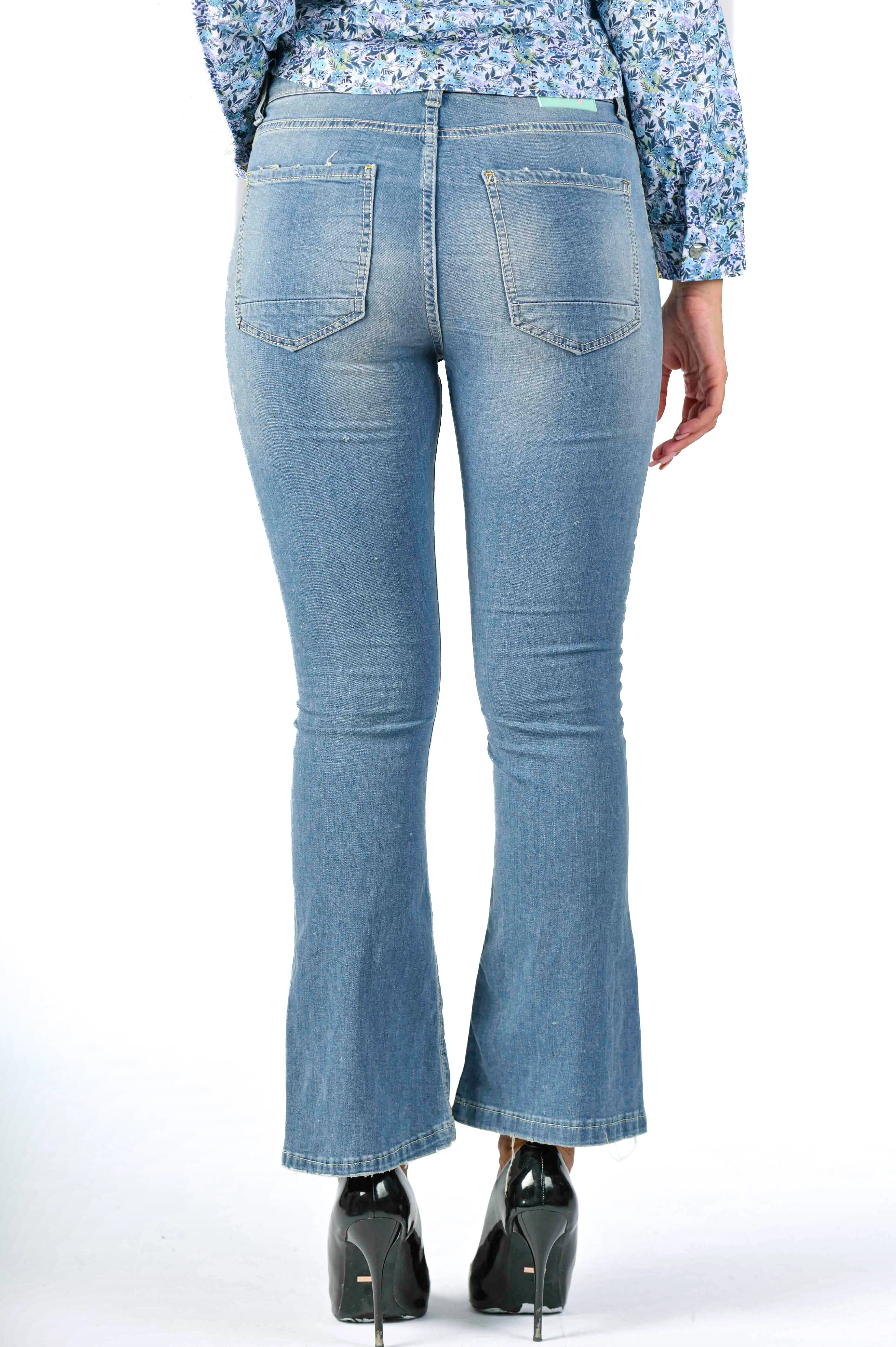 Jeans donna bootcut Margot PPR20 SS24