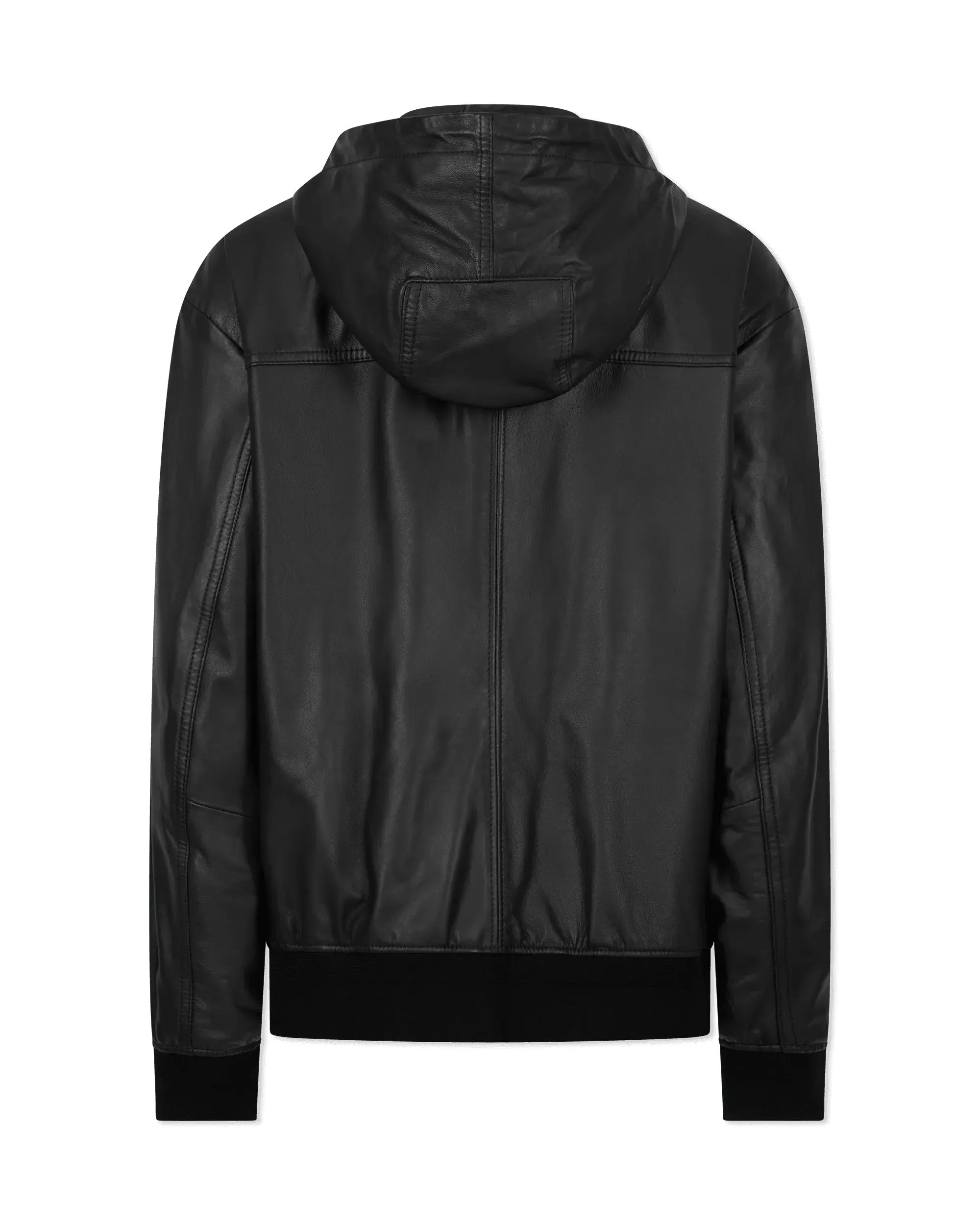 Jocamo Hoodie Leather Jacket