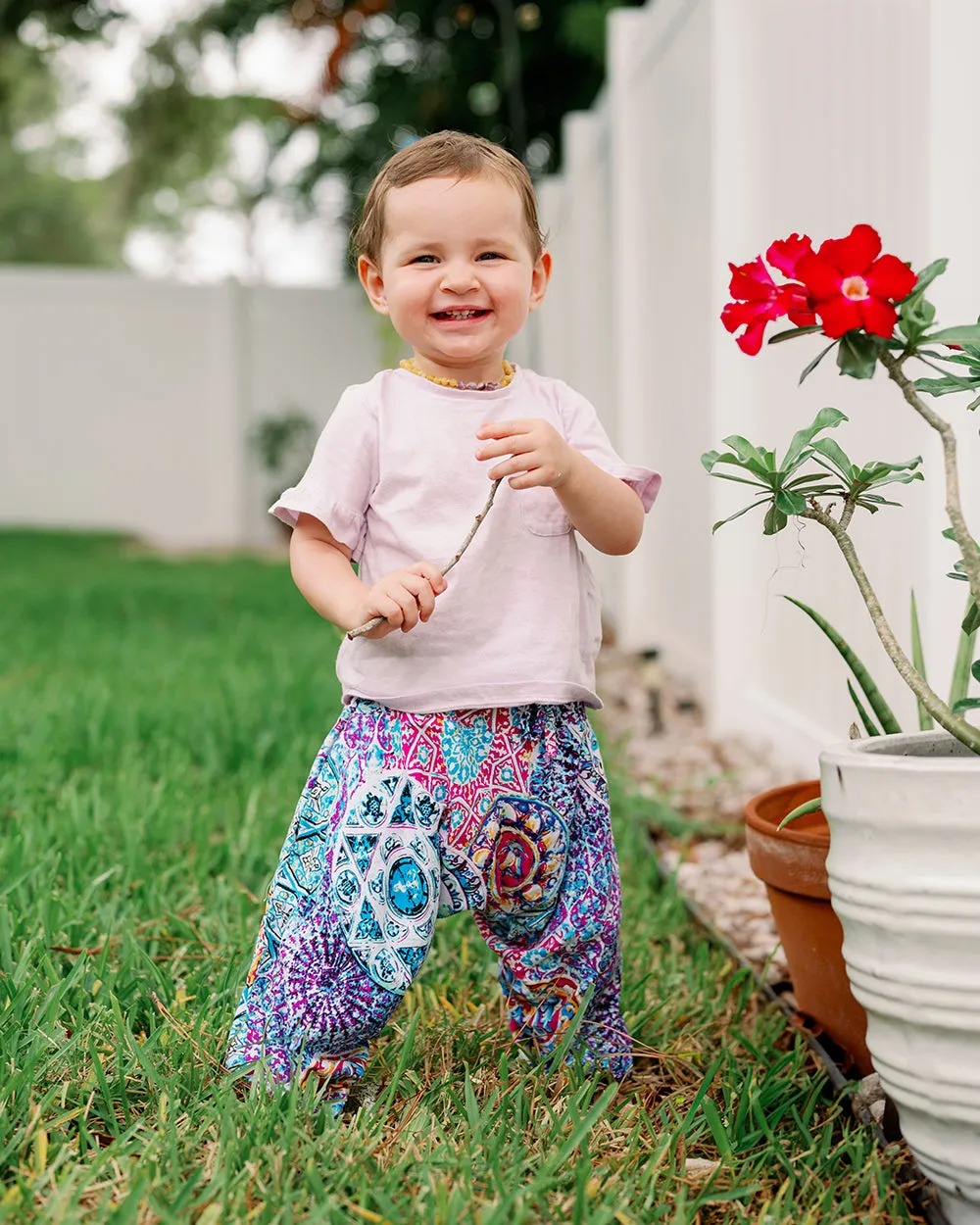 Kids Galactic Harem Pants