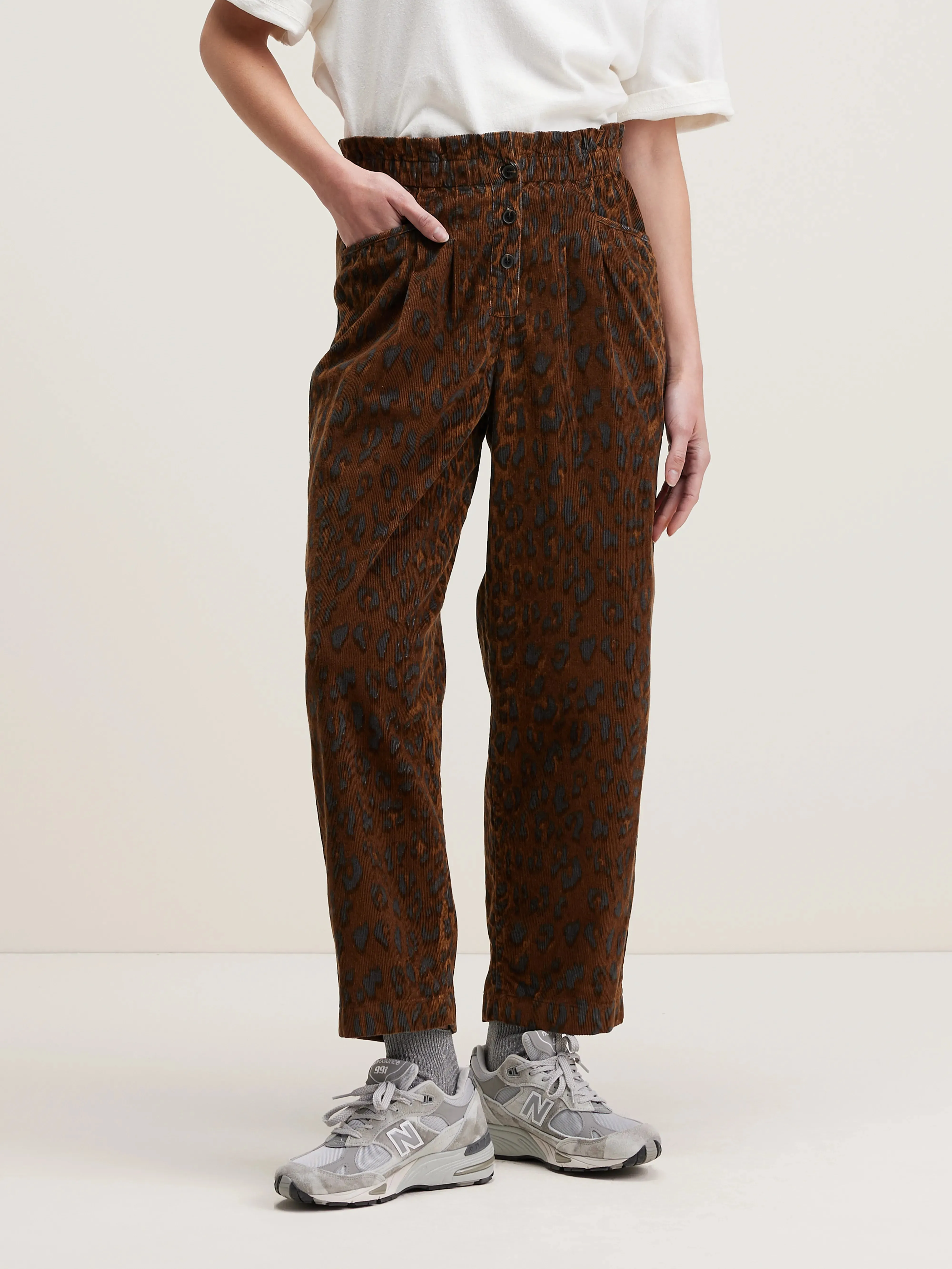 Lilow paperbag trousers (242 / W / COMBO A)