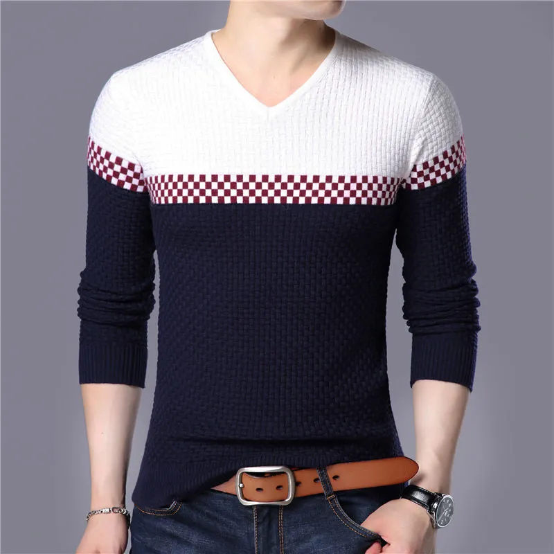 Men's Autumn/Winter Casual Warm V-Neck Sweater