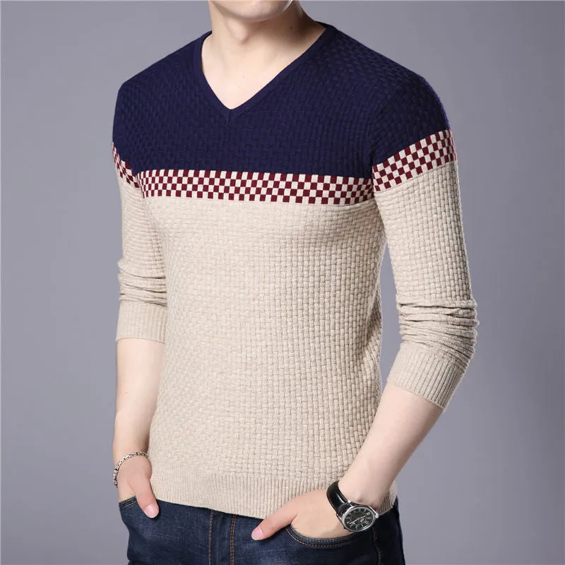 Men's Autumn/Winter Casual Warm V-Neck Sweater