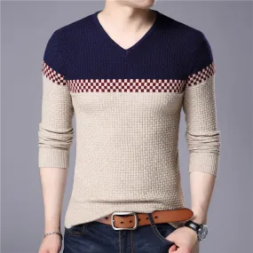 Men's Autumn/Winter Casual Warm V-Neck Sweater