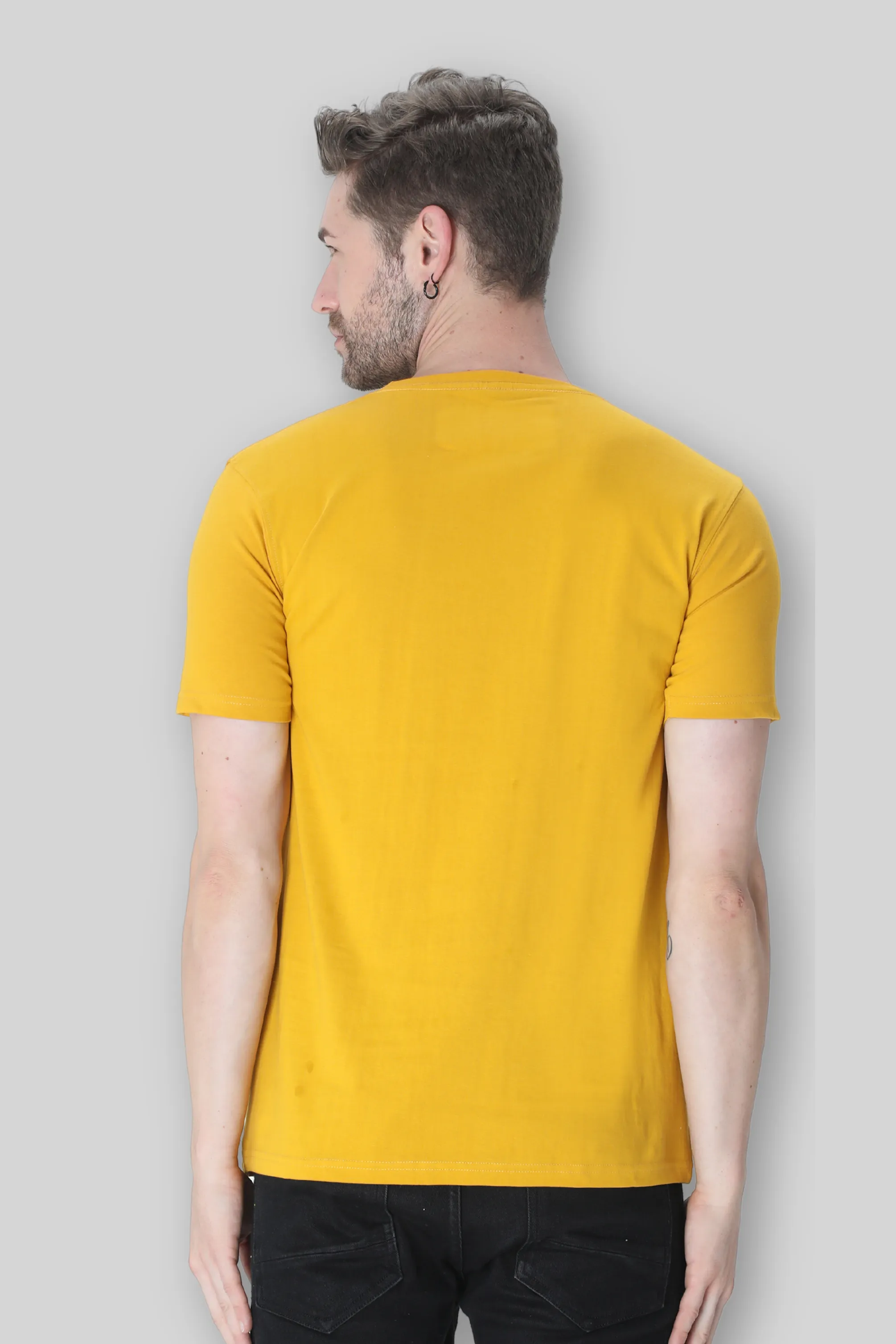 Mustard Yellow T-shirt for men