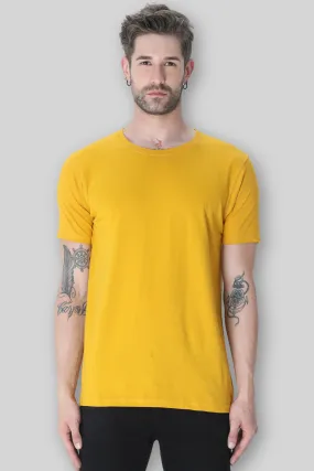 Mustard Yellow T-shirt for men