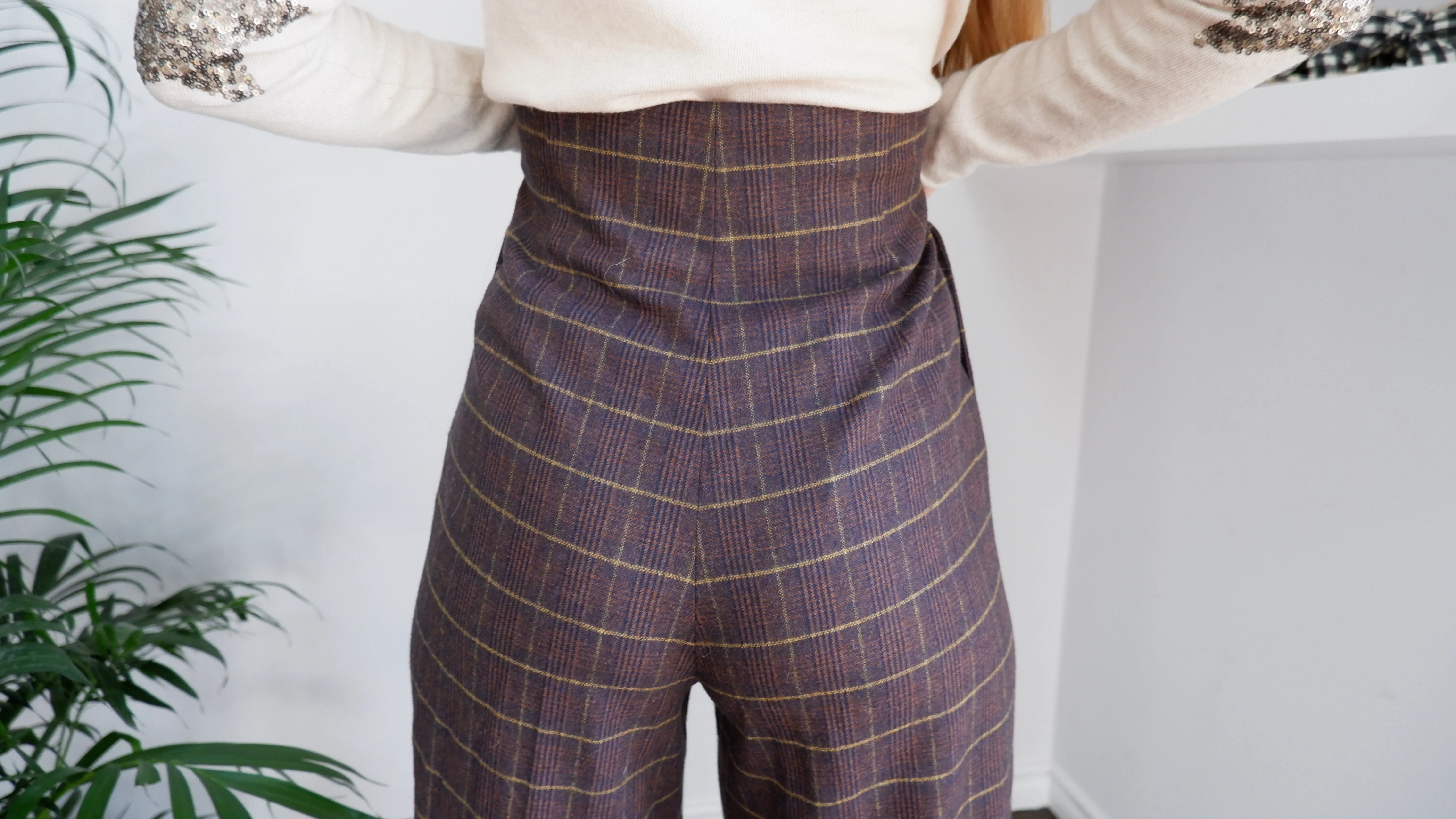 NWT Stella Jean Paperbag Wide Leg Trousers - 6/8