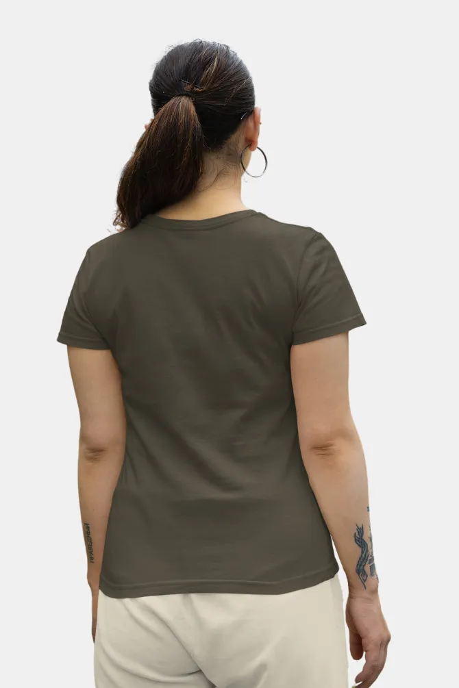 Olive Green T-shirt for women