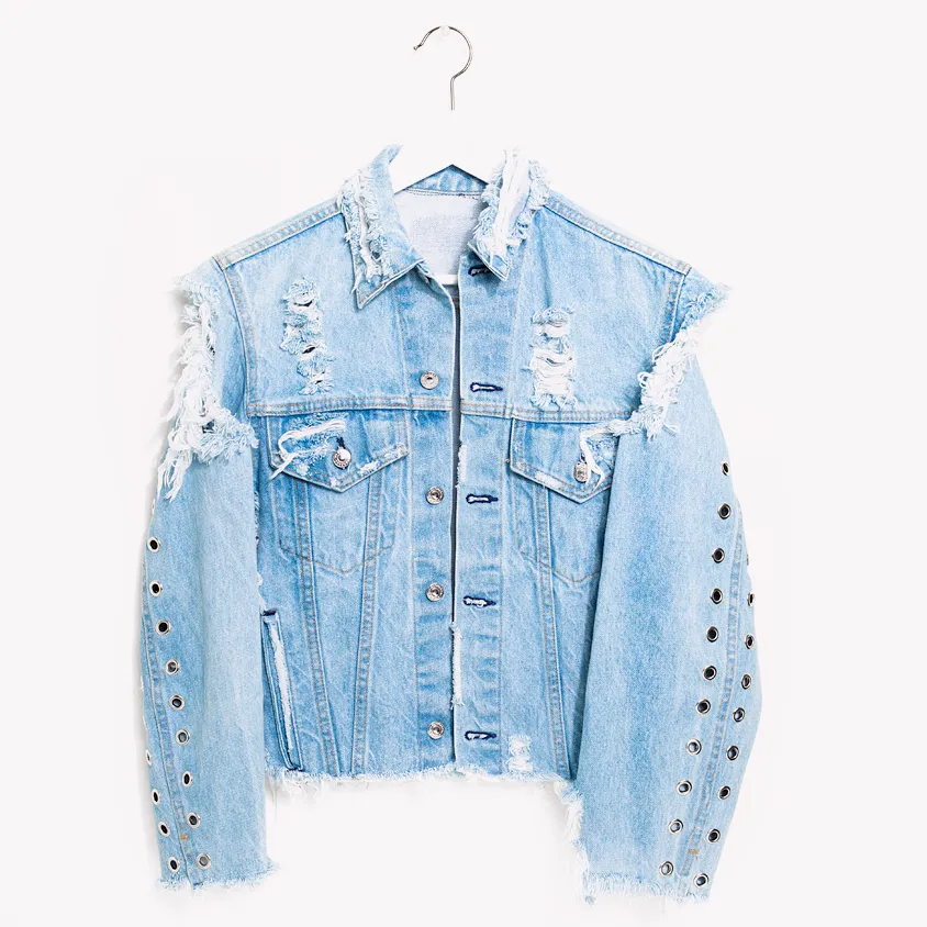 One a Kind Vintage Concert Denim Jacket