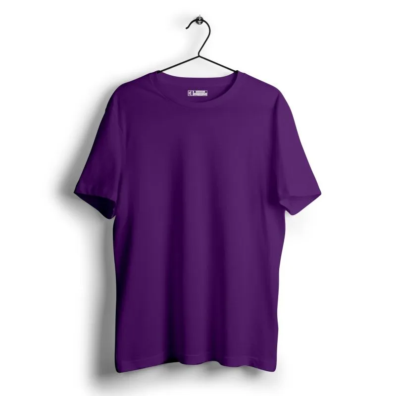 Purple Plain T-shirt