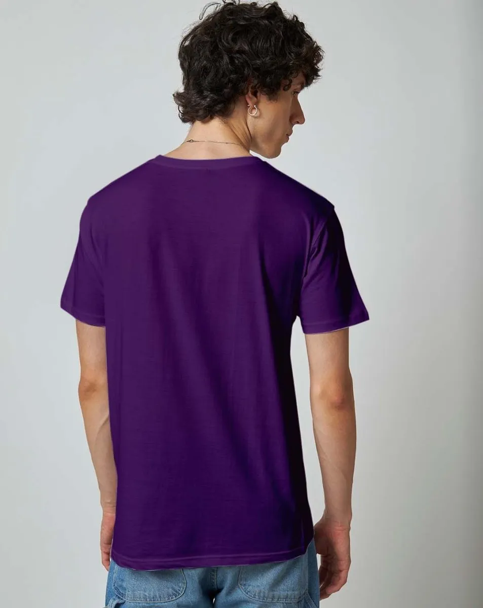 Purple Plain T-shirt