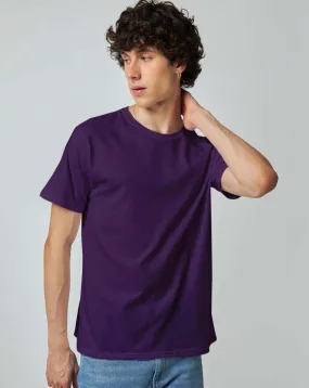 Purple Plain T-shirt