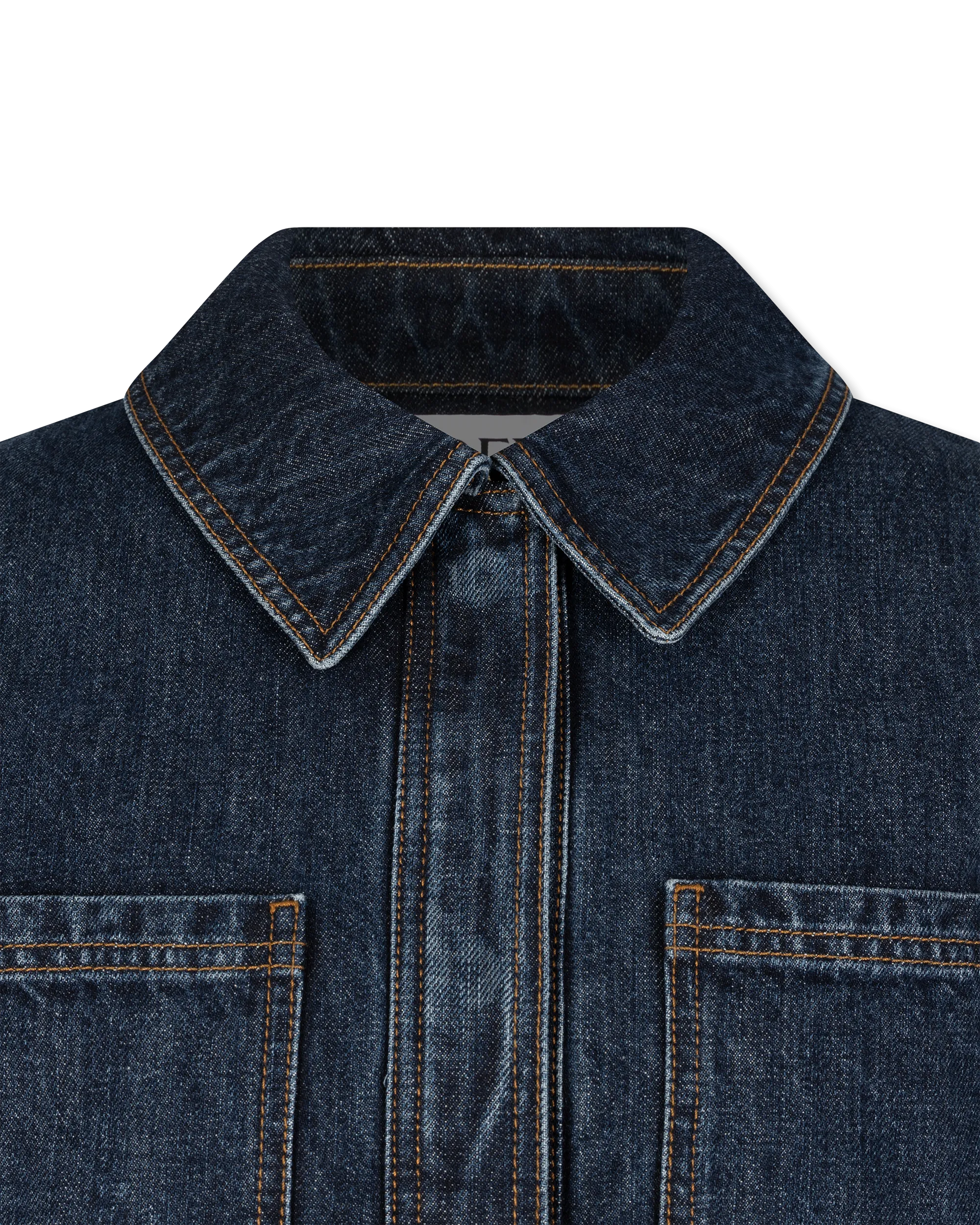 Reproportioned Cropped Denim Jacket