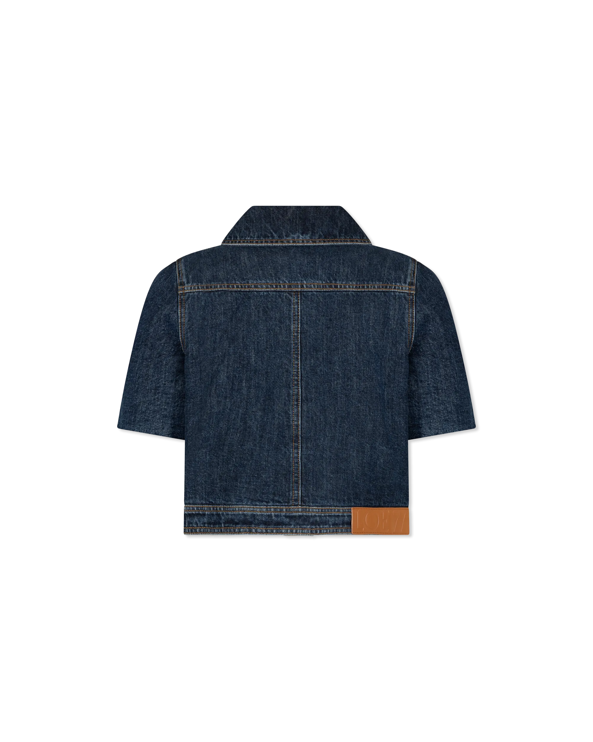 Reproportioned Cropped Denim Jacket