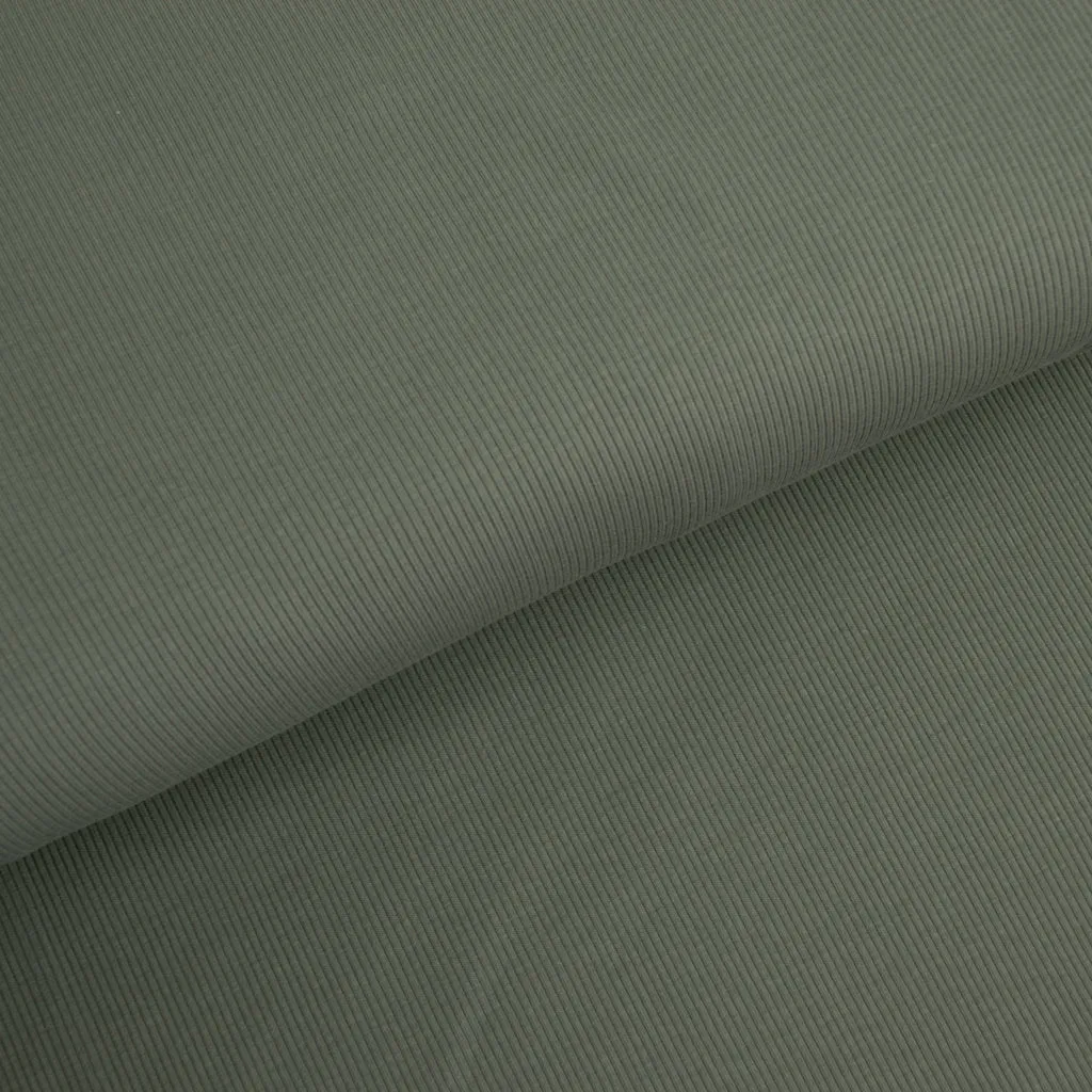 Ribbed Cotton Jersey - Sage