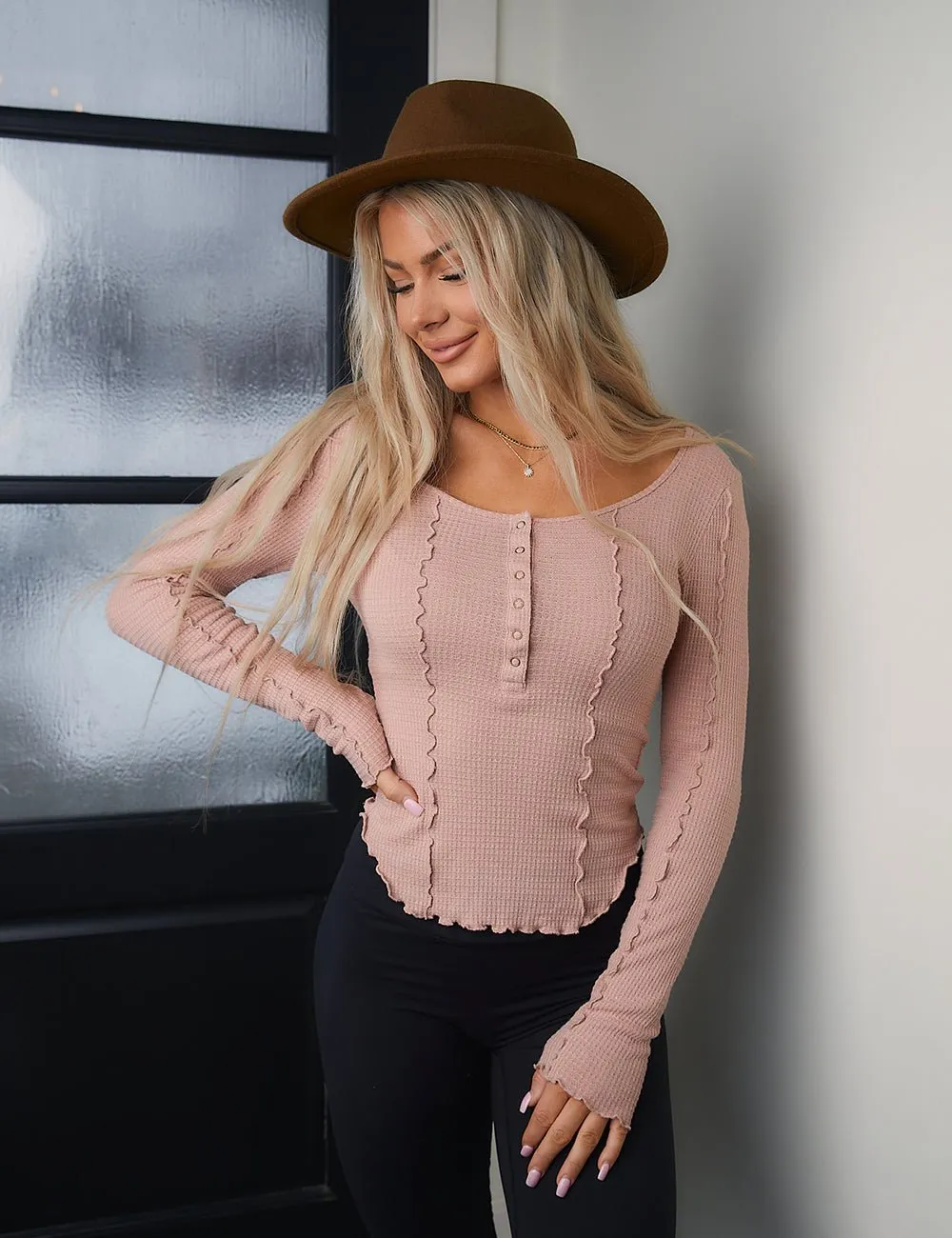 Sweet Ideas Ruffle Top