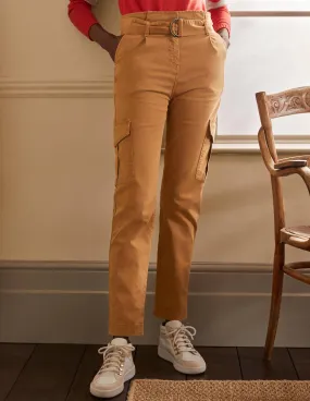 Utility Cargo Trouser-Camel